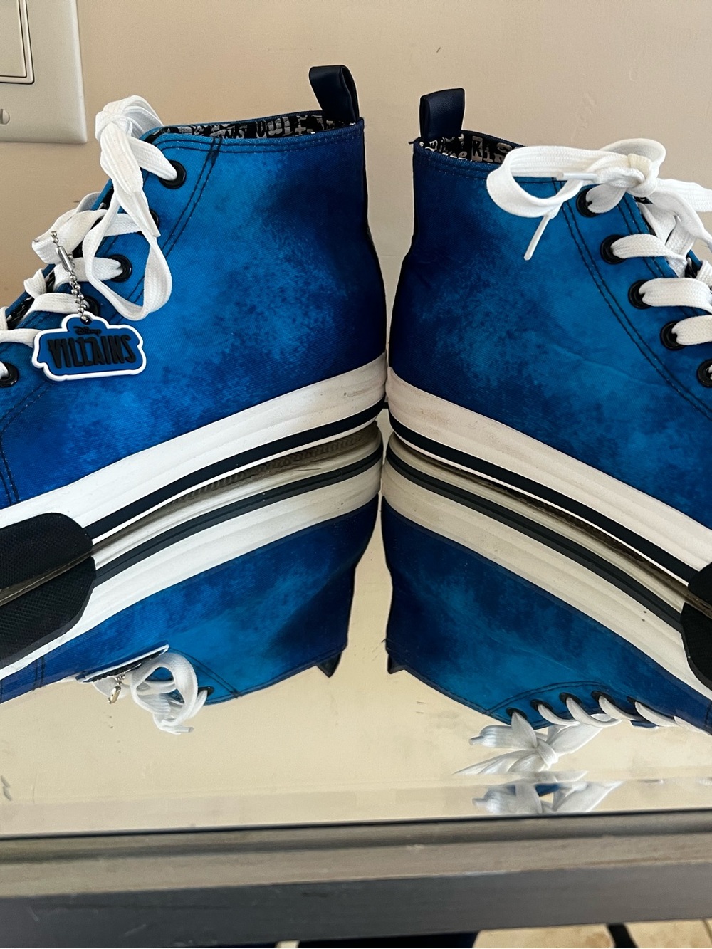 Disney Villains Blue Canvas Sneakers - Picture 12 of 16